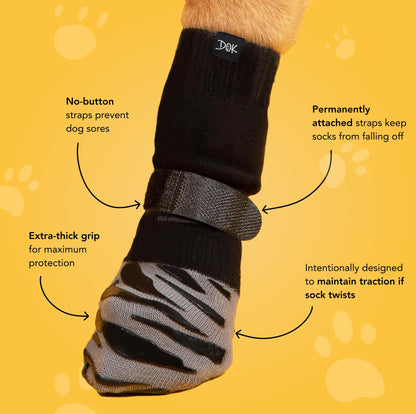 Chaussettes Antidérapantes et Protectrices PawSafe